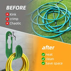 Space Saving Wall Mounted Garden Hose Bracket Is An Choice for Outdoor Lawn Care and Gardening Tools Storage Hook Indoor Wall