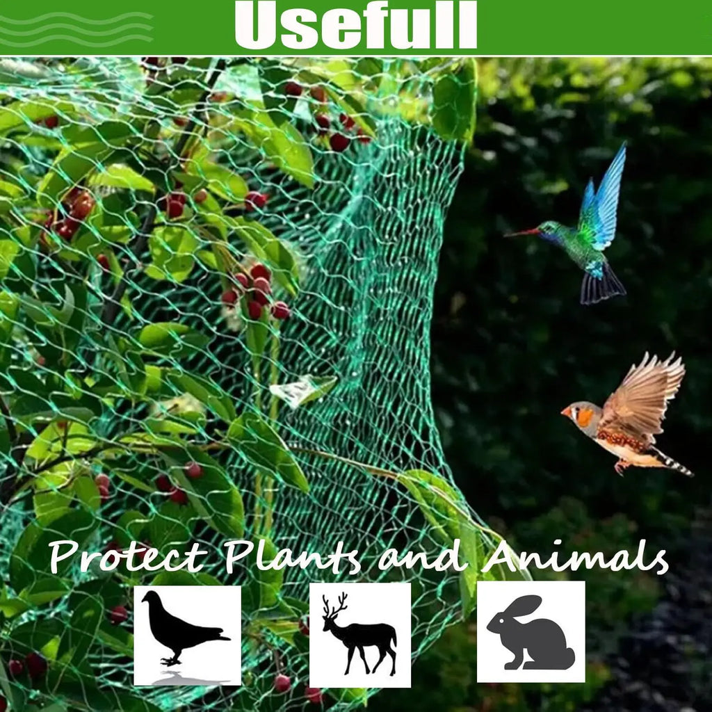 5/10M Garden Protect Netting Anti Birds Net Animals Deer Fencing Mesh for Fruits Trees Plants Stretch Durable Pest Barrier 그물망