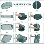 Folding Plant Protection Netting Anti-frost Insect-proof Garden Row Covers Breathable Pop Up Plant Shade Cover Indoor Plants