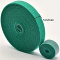10m Reusable Nylon Plant Ties Green Garden Plant Bandage Cable Ties Self Adhesive Plant Fastener Tape for Plants Garden Home