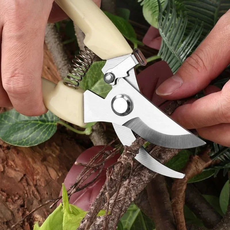 Pruning Knife Garden Scissors for Flower Fruit Tree Professional Garden Trimmer Scissors Hand Tools Gardening Pruning Scissors
