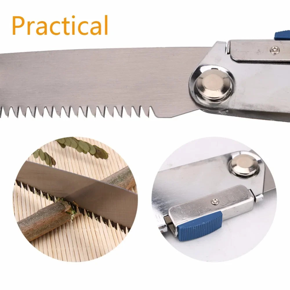 27cm Portable Garden Folding Saw Pruning Household Garden Had Steel Saw Tools Woodworking Hacksaws Home Tool