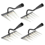 4/5/6/7 Teeth Weeding Hoe Rake Farm Tool Weeding Scarifier Artifact Agricultural Garden Tool Hoe Farm Growing Weeding Tools