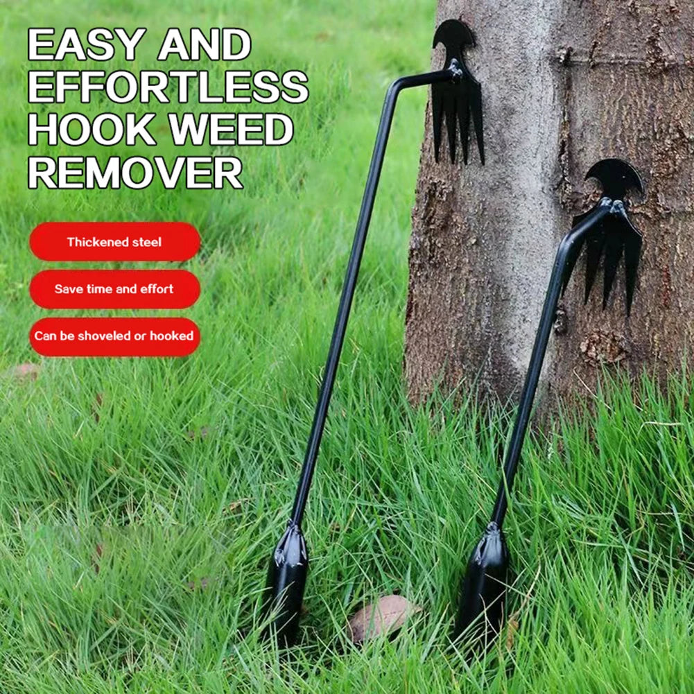 Garden Hoe Tool 2 in 1 Double Garden Hoe Cultivator Gardening Weed-Puller with Handle for Flower Beds Gardens