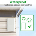 Wireless Indoor Outdoor Thermometer Hygrometer Digital Temperature Humidity Monitor With Remote Sensor Home Weather Station