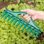Garden Seeder Tool Manual Seeds Spreader Soil Puncher Seed Spacer & Soil Loosener for Easy Planting