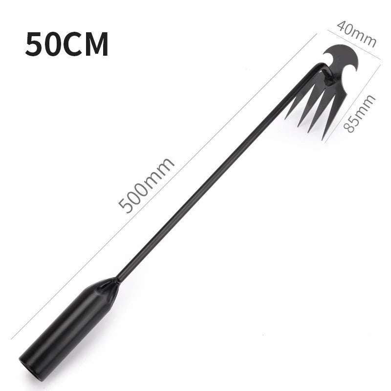 Four-tooth Weeding Rake Manual Weeding Machine for Gardens-durable and Portable Garden Weeding Tools for Gardening and Farms