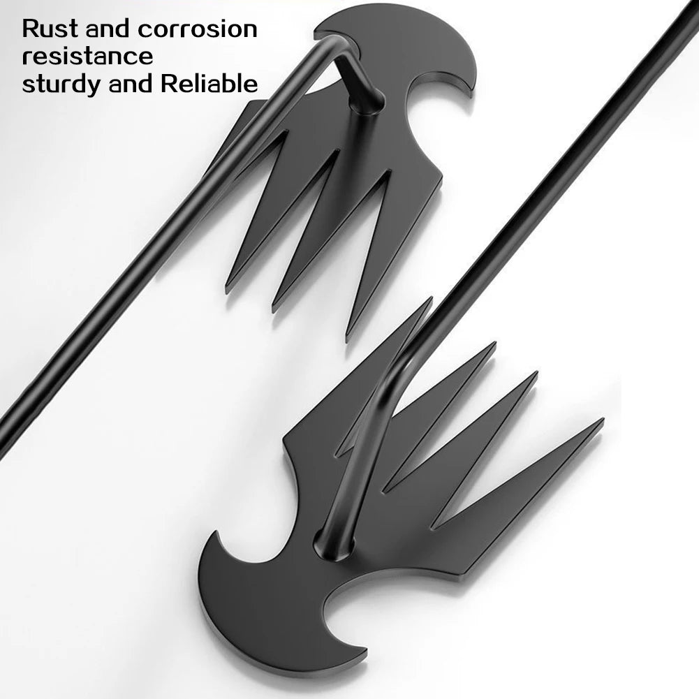 Garden Hoe Tool 2 in 1 Double Garden Hoe Cultivator Gardening Weed-Puller with Handle for Flower Beds Gardens