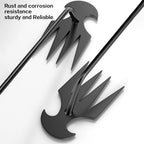 Garden Hoe Tool 2 in 1 Double Garden Hoe Cultivator Gardening Weed-Puller with Handle for Flower Beds Gardens