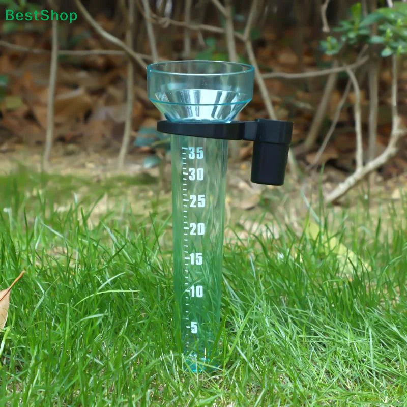 35mm Rain Gauge Rainwater Meter Water Rain Measurement Tool Outdoor Garden Ground Rainfall Guage