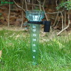 35mm Rain Gauge Rainwater Meter Water Rain Measurement Tool Outdoor Garden Ground Rainfall Guage