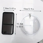 1Pc Free Punching Hydroponics Planter Home Decoration Pot Wall Hanging Mount Bubble Aquarium Bowl Fish Tank Aquarium Home Mini