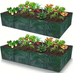 4/6/8 Grids Grow Bag Plant Garden Planter Vegetable Flower Nursery Pot Flowerpot Round Cultivation Growth Container Outdoor ﻿