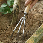 Garden Hand Tool Wide Shovel Hand Cultivator Rake Flowers Potted Household Plant Garden Tools for Digging Transplanting Weeding