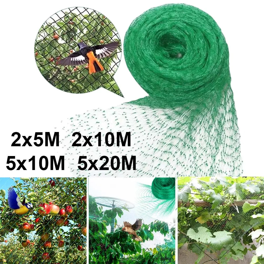 5/10M Garden Protect Netting Anti Birds Net Animals Deer Fencing Mesh for Fruits Trees Plants Stretch Durable Pest Barrier 그물망