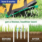 Lawn Aerator Spikes Shoes Grass Cultivator Shoes Spikes Nail Aerators Yard Garden Tool Soil Scarifiers Shoes Grass Cultivator