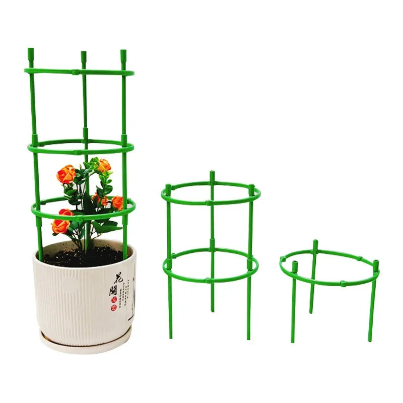 Plastic Plant Support Stakes for Flowers and Greenhouses