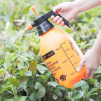 0.8/1.5/2/3L Garden Pressure Sprayer Portable Hand Pump Sprayer Watering Can with Adjust Nozzle for Garden Lawn, 2 Spray Mode