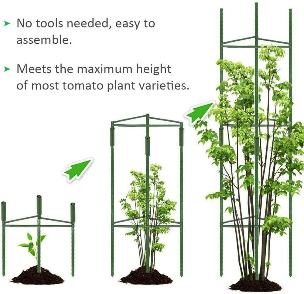 Metal Tomato Cage, Up to 129.5 cm (51 in)