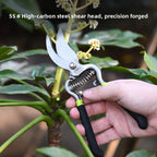 8'' Pruning Shear Anti-Slip Grip Handle Design Pruning Tools Multifunction Portable Garden Hand Tool Scissor for Tree Branches