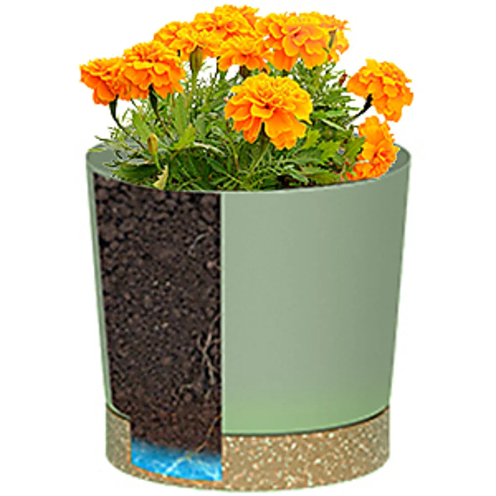 Plant Pots, Lightweight Large Pots for Indoor Plants and Outdoor Plants, Large Plastic Pots with Drainage