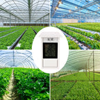 Indoor Outdoor Max Min LCD Electronic Thermometer Gauge Weather Sensor for Home Garden Greenhouse Digital Display Screen