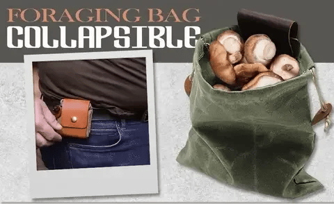 Leather Waxed Canvas Pouch Garden Tool Bag Tote Garden Tools Bag In Water Proof Canvas Rolling Bag Outdoor Canvas Picking Bag