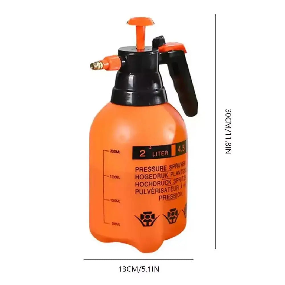 0.8/1.5/2/3L Garden Pressure Sprayer Portable Hand Pump Sprayer Watering Can with Adjust Nozzle for Garden Lawn, 2 Spray Mode