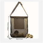 Mushroom Collection Bag Harvest Mushroom Basket Hunting Net Bag Large Capacity Mesh Garden Fruit Picking Bag