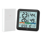 Wireless Indoor Outdoor Thermometer Hygrometer Digital Temperature Humidity Monitor With Remote Sensor Home Weather Station