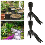 Standing Weeding Head Replacement Foot Pedal Digging Grass Shovel Foot Pedal Weed Puller WeedingTool for Outdoor Garden Lawn