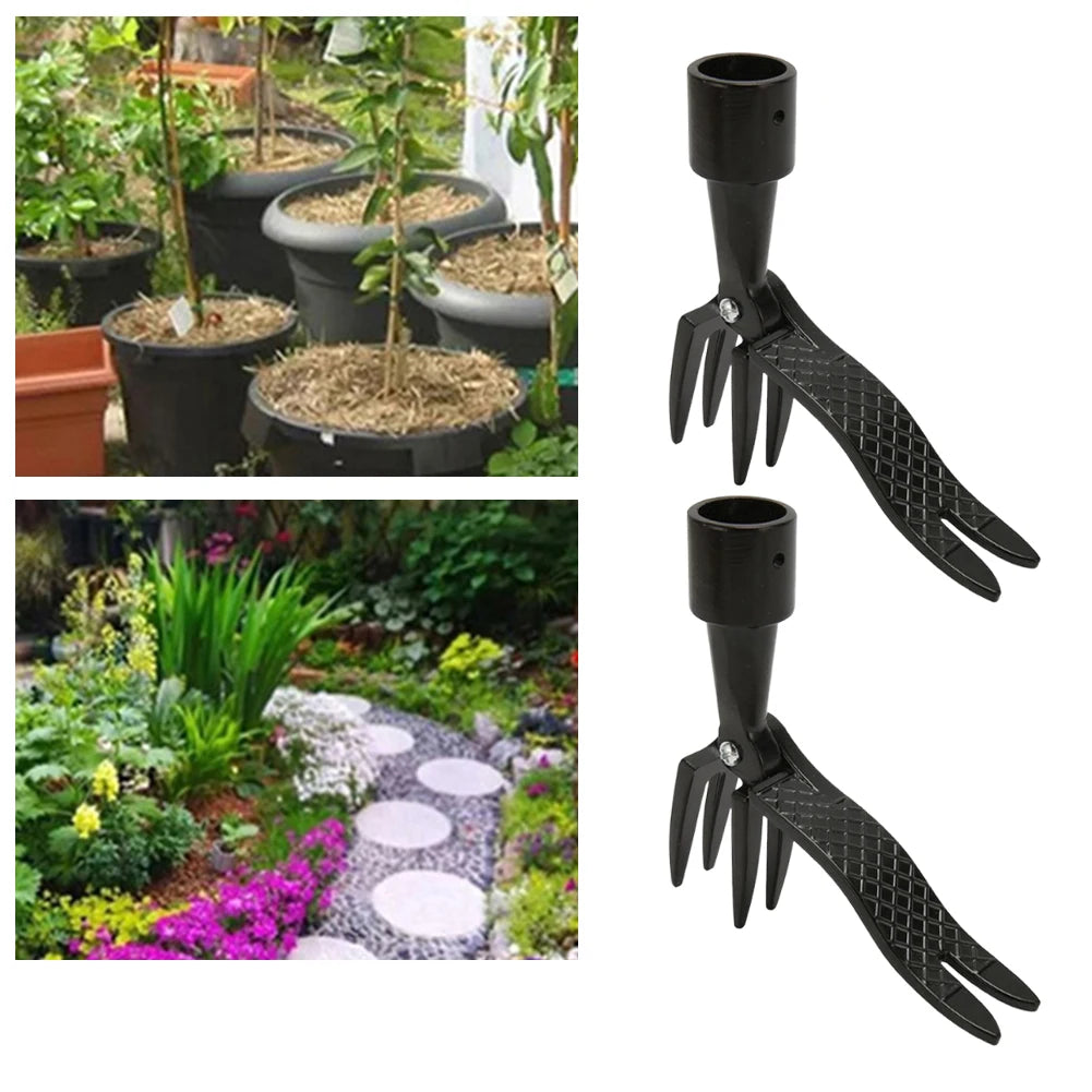 Standing Weeding Head Replacement Foot Pedal Digging Grass Shovel Foot Pedal Weed Puller WeedingTool for Outdoor Garden Lawn