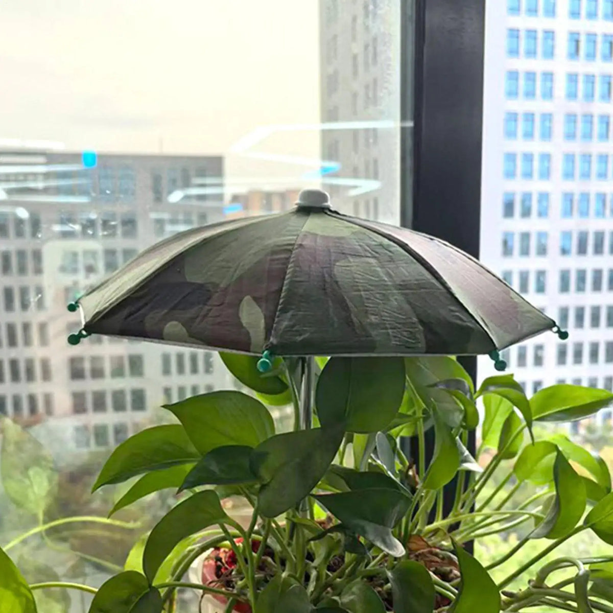 mini Plant Umbrellas UV Protection Cover Garden Umbrella Shade For Outdoor Balcony Patio Backyard Terrace Camping Picnic