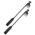 Garden Hoe Tool 2 in 1 Double Garden Hoe Cultivator Gardening Weed-Puller with Handle for Flower Beds Gardens