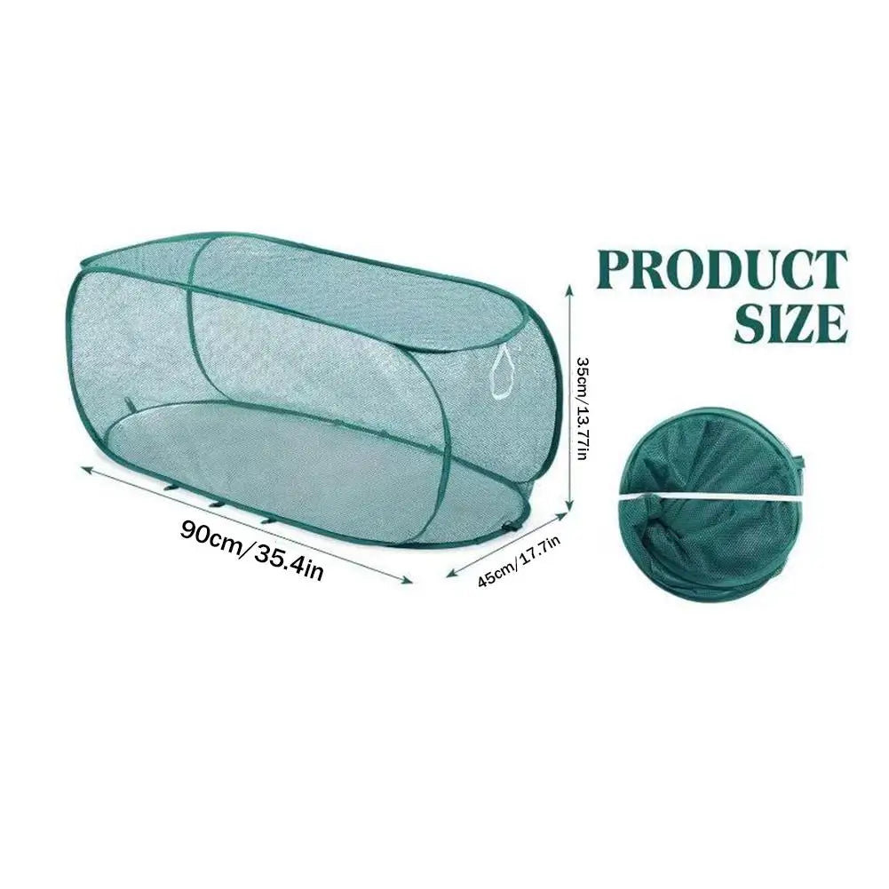 Breathable Garden Plant Shade Net Dome Cover Foldable Insect Bird Barrier Netting Protector For Vegetable Seedling Protection