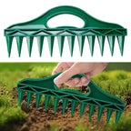 Garden Seeder Tool Manual Seeds Spreader Soil Puncher Seed Spacer & Soil Loosener for Easy Planting