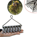 Outdoor Fishing Weeding Tools Large Fishing Rake for Weeding River Aquatic Plants Remover Alloy Weeding Puller Fishing Tackle