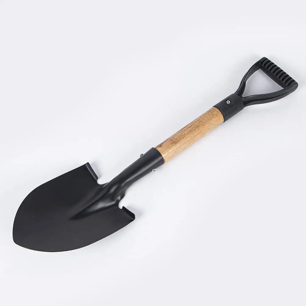 50cm Digging Shovel Mini Manganese Steel Shovels Trowel Waterproof Rustproof Garden Scoop Coated Surface for Camping Outdoor