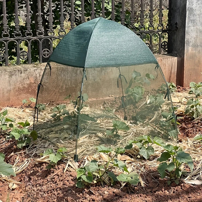 1PC Mesh Plant Sunshade Cover - UV Protection for Garden, Greenhouse, Lawn & Terrace, Durable Outdoor Gardening Fabric