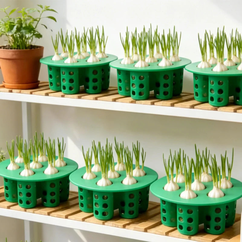 Hydroponic Vegetables Seed Planters Plant Garlic & Green Onion/Outdoor Nursery Pot  Gardening Flowers Plant Tray Growing Tool