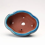 Ceramic Garden Planter Pots Elegant Breathable Rough Pottery Bonsai Pots for Living Room Bedroom Study Pots