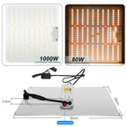 LED Grow Light 500W 600W 800W 1000W Diode Full Spectrum Silent Quantum Board Used for Greenhouse Tent Hydroponic Plant