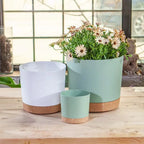 Plant Pots, Lightweight Large Pots for Indoor Plants and Outdoor Plants, Large Plastic Pots with Drainage