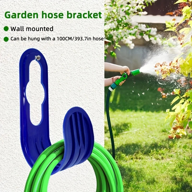 Space Saving Wall Mounted Garden Hose Bracket Is An Choice for Outdoor Lawn Care and Gardening Tools Storage Hook Indoor Wall