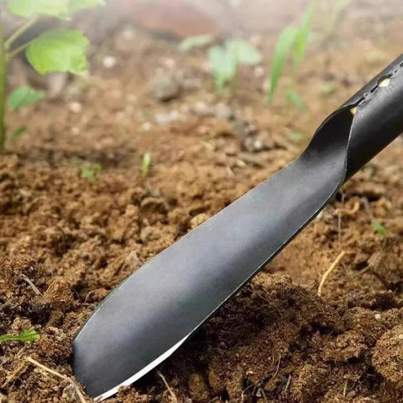 Metal Garden Tools Digging Transplanting Vegetables Flower Planting Hand Shovels Hoe Weeding Shovel Potting Soils Scoop Spade