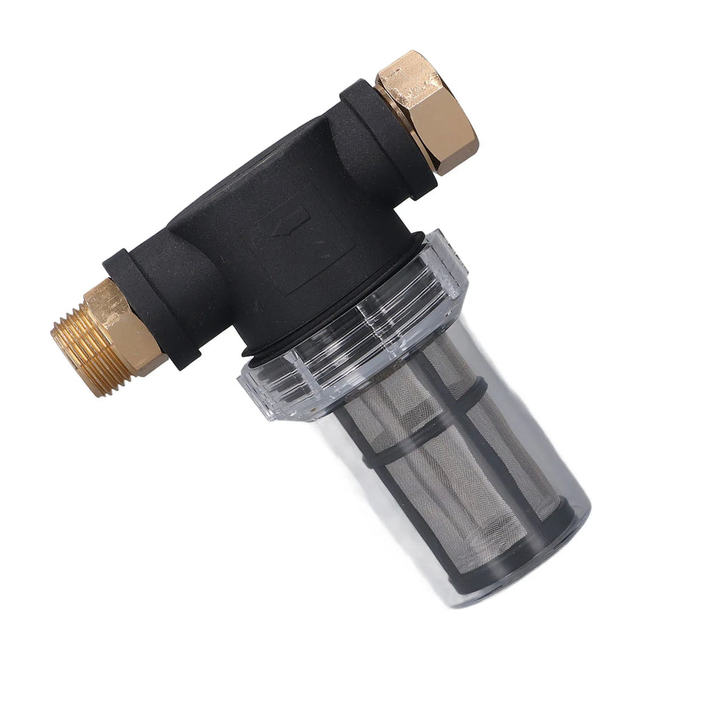 Garden Hose Filter Avoiding Blocking Engineering Plastic Whole House Sediment Water Filter 3/4 Inch Thread for Household