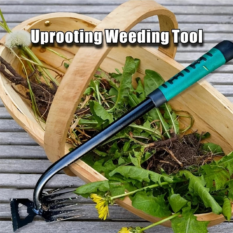 Gardening weeding rake, manual tillage and soil loosening tool, vegetable planting farm, gardening manual tool