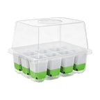 Seedling Starter Tray Indoor Garden Greenhouse Growth Potting with Cover Adjustable Humidity Germination Box Gardening Supplies