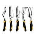 Garden Tool Hand Trowel Rake Cultivator Weeder Tools With Ergonomic Handle Garden Lawn Farmland Transplant Gardening Bonsai Tool
