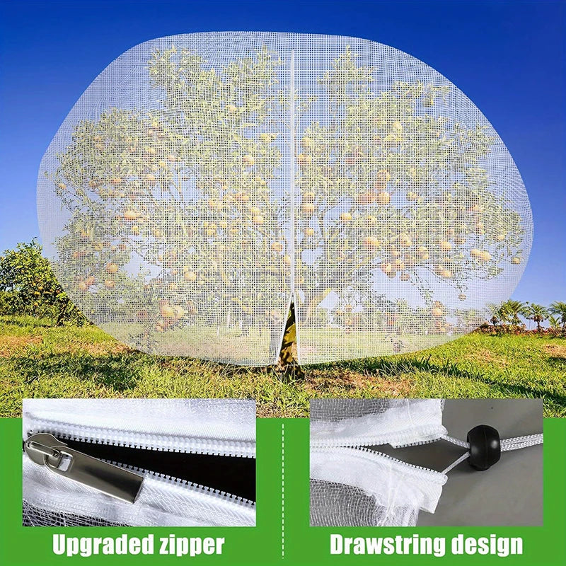 Fruit Tree Protective Cover Garden Fine Mesh Insect Netting Covers For Greenhouse Breathable Light Protect Vegetable Plants